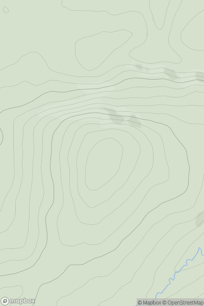 Thumbnail image for Hare Hill [Firth of Forth to the River Tweed] [NT171620] showing contour plot for surrounding peak